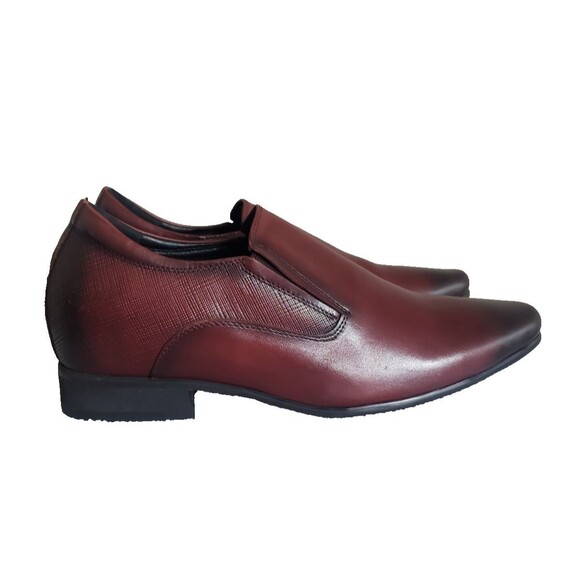 CALTO - Y5531 - 3 Inches Taller (Cordovan Dark Brown) - Lightweight Men\'s Sz 7.5